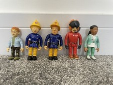 Fireman Sam Toy Figure Bundle - Fire Man Sam C4C Toys / Cake Toppers