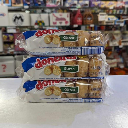 Hostess donettes mini glazed - hostess,