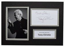Tony Christie Signed Autograph