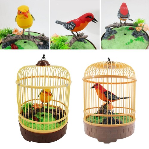 Singing bird toy simulation - singing,