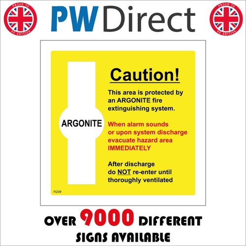 Sign argonite protected - protected, by