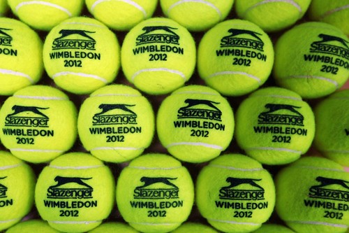 100 used tennis balls - 100,