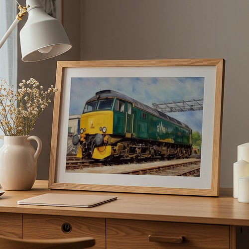 Class gwr livery print - gwr, a3