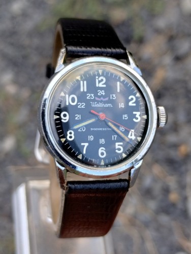 Vintage 1950s waltham military - 1950s,