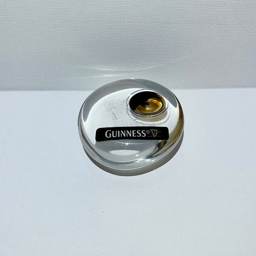 Guinness paperweight ornament - guinness,