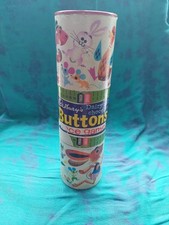 Vintage Cadburys Chocolate Buttons Race Game Cardboard Tube 1960s/70s