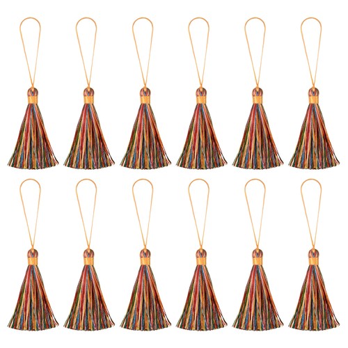 Silky bookmark tassels - 6.5",