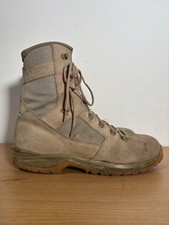 Lowa Desert Elite Beige Combat Patrol Hiking Walking Boots UK 11.5 Vibram Soles