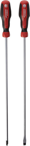 Long reach screwdriver set - long,