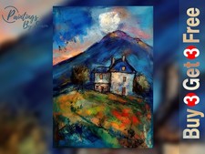 Cottage Mountain 5"x7" Print