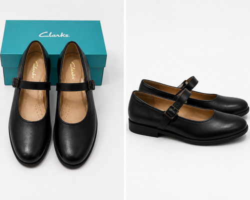 Clarks seren buckle black - clarks,