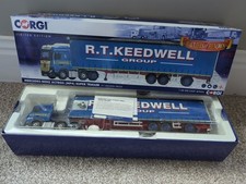 Corgi CC15808 Mercedes Benz Actros MP4 Super Trailer R.T. Keedwell Ltd Edition