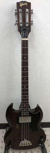Gibson electric bass used - gibson, eb-0