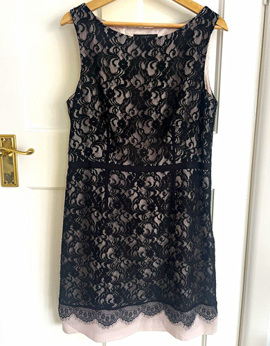 Coast black floral lace - black,