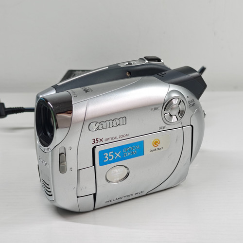 Canon dc211 camcorder silver - canon,