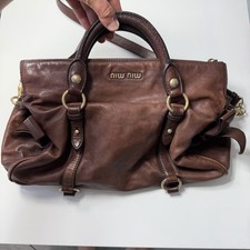 Miu Miu Vitello Lux Bow Bag