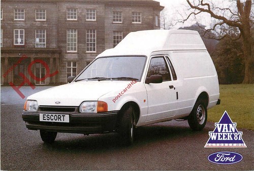 Picture postcard ford escort - postcard~,