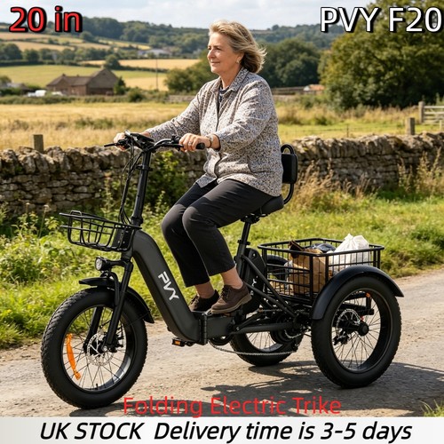 Folding electric trike fat - electric, trike,20"fat