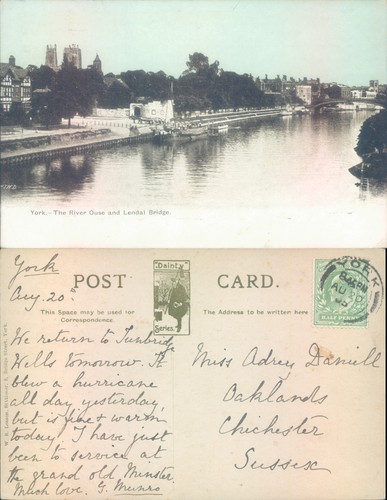 River ouse and lendal bridge - and,