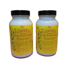 Stones Beeswax Antique & Modern Furniture Care Cream Polish 227ml X2 BU8