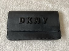 DKNY ladies black pouch purse