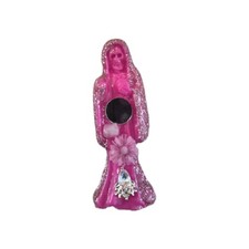 2.5" Pink Santa Muerte Statue
