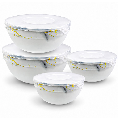 Piece glass storage bowl - piece,