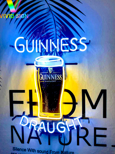 Guinness draft harp beer neon - beer,