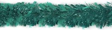 Teal Metallic Tinsel Christmas