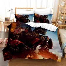 Transformers Duvet Cover Set Name Customizable Quilt Decor 05.Bedding Bedclothes