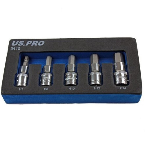 Hex bit socket set - hex,