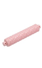 Kitchen Craft Sugarcraft Fondant Icing Swirl Spiral Patterned Pink Rolling Pin