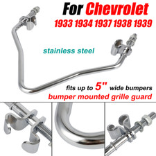 For 1933-1939 Chevy Passenger Antique Classic Car Bumper Mounted Grille Guard