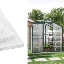 Polycarbonate Clear Shed Greenhouse Windows Plastic Sheet Panel Roofing