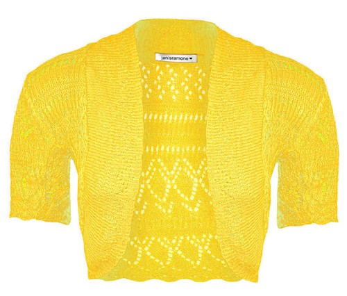 Crochet bolero shrug - bolero, womens
