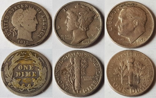 1832 1964 seated - us, 1832-1964