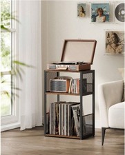 Record Player Stand, 3-Tier