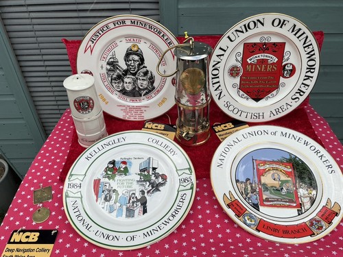 Colliery miners plates 8 - x,