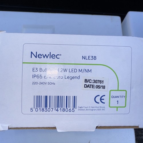 Newlec emergency led bulkhead - emergency,