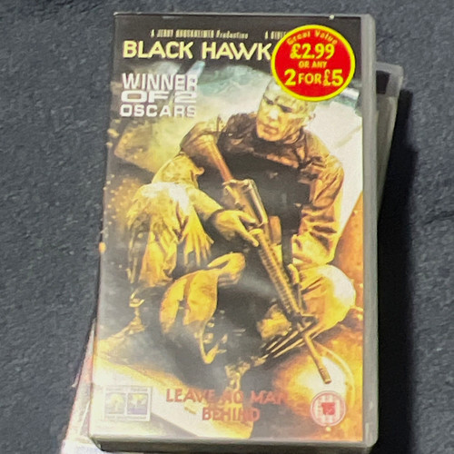 Black hawk down vhs pal - down,