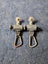 Pair of Safety Belt Solutions Retractable Wheelchair Restraints 