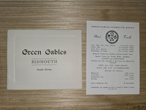 Vintage green gables - vintage, hotel