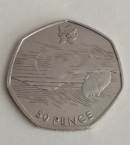 2011 50p swimming - 50p,