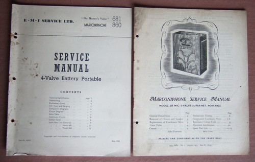1930s emi vintage radio - 1930s,