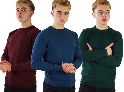 Mens knitted jumper 100 - knitted,