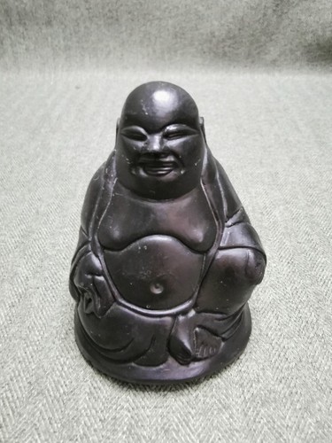 Buddha statue figurine black - buddha, figurine,