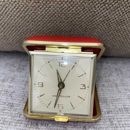 Vintage westclox travel alarm - vintage,