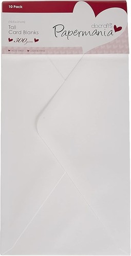 Tall card blanks and envelopes - tall,