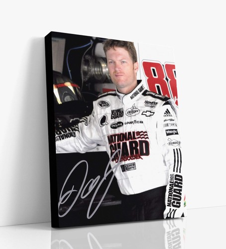 Racing autograph canvas - -, dale