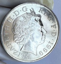 1999 U.K. Five Pound Coin
